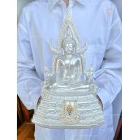 ราคา พระพุทธชินราช พระพุทธรูป พระบูชาสีขาวไข่มุก ผ่านพิธีมงคลแล้ว พระคู่บ้านคู่เมือง พระพุทธรูปขนาดหน้าตัก5นิ้วและ3นิ้ว (21398461308)