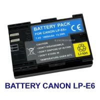 ราคา LP E6 LPE6 LP E6N LPE6N Camera Battery For canon แบตเตอรี่สำหรับกล้องแคนนอน Replacement Battery For Canon EOS 5D6D7D60D70D80D90DEOS R BY KANGWAN SHOP (455578193)