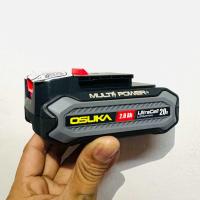 ราคา OSUKA แบตเตอรี่ รุ่นใหม่ 20V 4 0Ah 5 0Ah และ 2 0Ah ก้อนใหญ่ มีปุ่มกดเช็คสถานะแบต สามารถใช้กับเครื่องมือแบต OSUKA ทุกรุ่น และ แท่นชาร์จ เลือกสั่งซื้อได้ (22811709482)