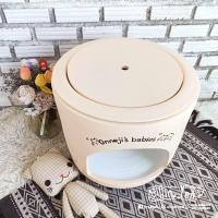 ราคา บ้านดินเผาคลายร้อน บ้านดินเย็น ทรงถัง ต่อขาไม้ สำหรับแมวและกระต่าย (22592647332)