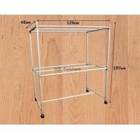 ราคา ราวตากผ้า ราวสนาม ราวสนามอลูมีเนียม 1 2เมตร ไม่เป็นสนิม (436068789)