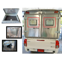 ราคา ช่องลมระบายอากาศด้านหน้า ด้านท้าย สำหรับตู้ทึบ ตู้แห้ง ฟู้ดทรัค รถบรรทุก ผลิตจากเหล็กหนาพิเศษ แข็งแรง พร้อมส่ง (22985145370)