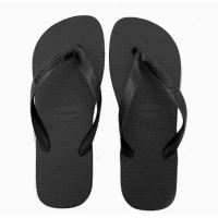 ราคา Havana Flip flops For Men Foreign Trade Solid Color Non slip Wear resistant Comfortable Soft Fashion Seaside Beach Flip flops (23914723649)