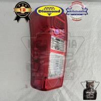 ราคา ไฟท้าย D max all new ดีแมก ออนิว 2012 2019 LED 1 9 Blue power บลูพาวเวอร์ โคมสีแดง อีซูซุ Isuzu Dmax D max ตราเพชร (19355516739)