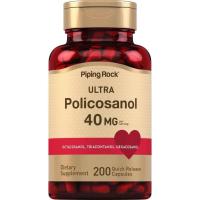 ราคา Ultra Policosanol 40 mg 200Capsules โพลิโคซานอล (21875566343)