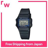 ราคา Casio นาฬิกา Casio Collection F 105W 1AWJH สีดำของผู้ชาย (16229701009)