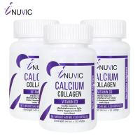 ราคา แพ็ค 3 ขวด แคลเซียมคอลลาเจน อินูวิค Calcium Collagen Inuvic แคลเซียม คอลลาเจน แคลเซียมพลัส คอลลาเจนไตรเปปไทด์ Collagen Tripeptide แคลเซียมพลัสคอลลาเจน วิตามินดี3 Vitamin D3 Vitamin D วิตามินดี (232232