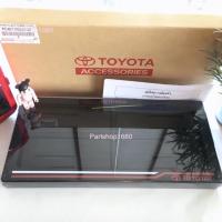 ราคา กรอบป้ายทะเบียนโตโยต้า สกรีนลายโตโยต้า แท้เบิกห้าง (21391131410)