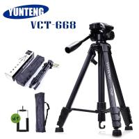 ราคา ของแท้100 YUNTENG VCT 668 ขาตั้งกล้อง ขาตั้งมือถือ 3ขา tripod for camera DV Professional Photographic equipment Gimbal Head new (17474031583)