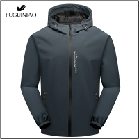 ราคา FUGUINIAO แจ็คเก็ตกันฝนผู้ชายแจ็คเก็ตเสื้อกันลมกันน้ำสำหรับปีนเขากิจกรรมกลางแจ้งเดินป่า (13430396768)