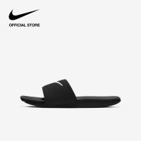 ราคา Nike Kids Kawa Slides Black ไนกี้ รองเท้าแตะเด็ก คาวา สไลด์ สีดำ (7740241050)