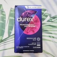 ราคา ดูเร็กซ์ ถุงยางอนามัย ผิวขรุขระ ขนาด 56 mm Performax Intense Regular Fit 12 Latex Condoms Durex คอนดอม (18436334589)