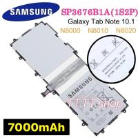 ราคา แบตเตอรี่ แท้ Samsung Galaxy Tab 2 Note 10 1 2012 GT N8000 P7500 P5100 N8000 N8020 P7510 SP3676B1A 7000mAh ประกัน 3 เดือน ส่งจากไทย (459911540)