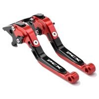 ราคา ของแต่งpcx160 รถจักรยานยนต์ เบรค คลัตช์ ด้ามจับ NEW สําหรับฮอนด้า Honda PCX160 PCX150 ABS CBS STD 2014 2024รถจักรยานยนต์พับเบรคคลัทช์แบบยืดหยุ่นชิ้นส่วนเครื่องมืออะลูมิเนียมCNCเบรคที่มีโลโก้ PCX PCX 1