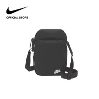 ราคา Nike Heritage Crossbody Bag 4L Black ไนกี้ กระเป๋าพาดลำตัว 4 ล สีดำ (24409315175)