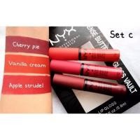 ราคา NYX Intense Butter Lip Gloss Vault 3 Pcs SET C (300727511)