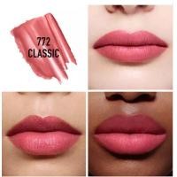 ราคา DIOR Rouge Dior Lipstick 1 5g ลิป Dior เนื้อแมทเวลเวท ช่วยให้ริมฝีปากดูอิ่มเอิบและเบาสบายสบาย 999 772 888 (24405864514)