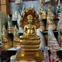 ราคา หลวงพ่อศิลา พระพุทธรูปนาคปรก ปางสมาธิ เนื้อศิลาเเลง สีทองโปราณ สวยงดงามหน้าตัก 5 นิ้ว ผ่านพิธีปลุกเสกเเล้วบูชาไว้ไปศิริมงคลมากๆB (18621247459)