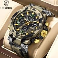 ราคา นาฬิกาควอตซ์สำหรับผู้ชายสายลายพรางนาฬิกาทหารกันน้ำนาฬิกากีฬาชายเรืองแสงนาฬิกาข้อมือหน้าปัดไฟLED ผู้ชายแฟชั่นมีกล่อง (23410886644)