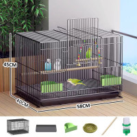 ราคา Winky Wink กรงนก กรงนกแก้ว กรงชูการ์ กรงนกขนาดใหญ่ กรงสัตว์เลี้ยง กรงนกราคาถูกๆ กรงนกหงส์หยก กรงนกเขา ตาข่ายเหล็กเข้ารหัส พับได้ พับได้ สำหรับนกทุกขนาด (23694351753)