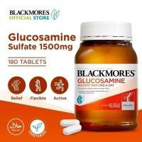 ราคา Blackmores Glucosamine Sulfate 1500mg Joint Health Vitamin 180 Tablets ลดข้ออักเสบ ข้อเสื่อม บำรุงกระดูก Exp 02 2027 (23300628073)