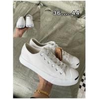 ราคา พร้อมส่งรองเท้าผ้าใบคอนเวิสแจ็คconvers jack purcell สุดฮิตตลอดการ รองเท้าผ้าใบผู้ชาย รองเท้าผ้าใบผู้หญิง รองเท้าผ้าใบลดราคา (15637435890)