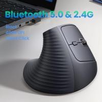 ราคา UGREEN 2 4G Bluetooth Wireless Vertical Mouse 4000DPI Ergonomic for Small Hand for Laptop PC Windows Mac OS Model 55916 (24225906009)