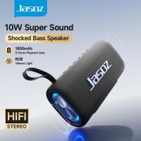 ราคา Jasoz 10W Portable Bluetooth 5 3 Speaker ลำโพงบลูทูธ เบสหนักๆ เสียงHIFI ลำโพงสเตอริโอ กันน้ำ IP67 (24562235212)