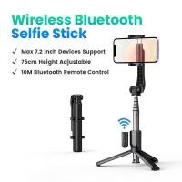 ราคา UGREEN ไม้เซลฟี่ ขาตั้งโทรศัพท์มือถือ ขาตั้งมือถือภ่ายรูป บลูทูธ Bluetooth Selfie Stick Tripod Stand 750มม Extended 10ม Bluetooth Remote Shutter Universal สำหรับ IOS Android Model 50758 (16126710699)