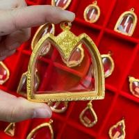 ราคา GOLD PVD รวมกรอบพระขุนแผน ขุนแผนแฝด กรอบพระทำผิวทอง นวัตกรรมทำผิวทองด้วยระบบสูญญากาศ PVD ไม่ลอก ไม่ดำ ไม่คล้ำ มีรับ (22979965319)