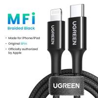 ราคา UGREEN สายชาร์จไอโฟน USB C to Lightning Cable MFi Certified Apple Charging Cable สำหรับ iPhone 14 13 Pro Max Model 90493 (16827873619)