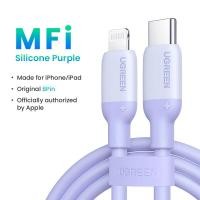 ราคา UGREEN MFi สายชาร์จไอโฟน สายชาร์จโทรศัพท์มือถือ Silica Gel USB C to Lightning Cable Apple Charging Cable PD Type C to Lightning Cable Compatible with iPhone 14 13 Pro Max Model 20304 (21381456125)