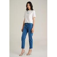 ราคา Mc jeans เสื้อยืดแขนสั้นผู้หญิง ทรงครอป คอกลม MTTZ965 (24280176888)
