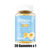 ราคา Omilay Fish Oil น้ํามันปลา Omega3 EPA DHA น้ํามันปลา โอเมก้า3 Omega 3 Fish Oil Gummy Lemon Flavor 60 เม็ด (24493174723)