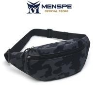 ราคา MENSPE กระเป๋าคาดเอวกระเป๋าคาดหน้าอกผู้ชายกระเป๋าคาดเอวอเนกประสงค์กระเป๋าออกกำลังกายสามชั้นกันน้ำทนทานต่อการฉีกขาดกระเป๋าคาดเอวพร้อมกับสายปรับได้สำหรับออกกำลังกายวิ่ง (24162240758)