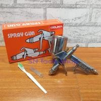 ราคา กาพ่นสีกระป๋องเล็ก กาหงาย กาบน หัวพ่น 0 8 มิลลิเมตร 140 ซีซี OSUKA K3 (1134096110)