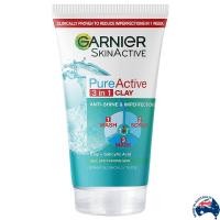ราคา GARNIER Skin Active PURE ACTIVE 3in1 Clay Anti Spots Marks 150ml ผลิตภัณฑ์ทำความสะอาดผิวหน้ากระจ่างใสสูตรพิเศษสินค้านำเข้าจากออสเตรเลียของแท้พร้อมส่ง (20423624483)