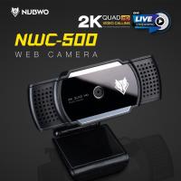 ราคา Nubwo NWC 500 Webcam กล้องเว็บแคมสำหรับคอมพิวเตอร์ ความละเอียดภาพ 2K โฟกัสอัตโนมัติ ของแท้ รับประกัน 1 ปี (18737758600)