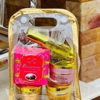 ราคา แพ็คกี้ไวท์ ชุดครีมแก้ฝ้า กลางวัน กลางคืน กันแดด เซรั่มหน้าใส สบู่ทับทิมคอลลาเจน (13310337271)