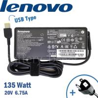 ราคา Lenovo Adapter 20V 6 75A 135W หัว USB สายชาร์จ Lenovo IdeaPad Gaming 3 15ARH05 เลอโนโว่ อะแดปเตอร์ (9000473704)