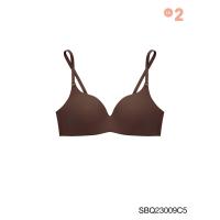 ราคา SABINA BRALESS TWENTY FIVE เสื้อชั้นในไม่มีโครง รหัส SBQ23009 สีน้ำตาลโกโก้ (21485042442)