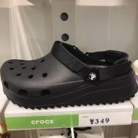 ราคา Crocs ของแท้ 100 รองเท้าแตะ Crocs classic hiker อุดตัน กันลื่น หนา เหมาะกับเดินชายหาด คลาสสิก สําหรับผู้ชาย และผู้หญิง 6 สี 206772 (19762390278)