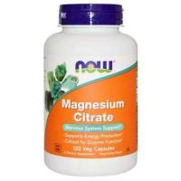 ราคา Now Foods Magnesium Citrate 120 แคปซูล (23706950461)