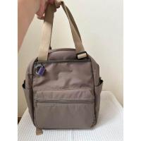 ราคา anello BASE 2WAY รุ่นใหม่ ATM0521 ของแท้100 จากญี่ปุ่น รุ่นนี้ผลิตจากวัสดุผ้าไนลอนพรีเมี่ยมสวยกันน้ำ ด้านหน้ามีห่วงคล้องตกแต่งด้วยป้ายหนังกลับปั๊มแบรนด์ anello (22403900083)