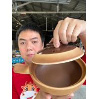 ราคา หม้อดินแบบมีด้ามจับพร้อมฝา หม้อกุ้งอบวุ้นเส้น หม้อกระเพาะปลา ขนาด 7 นิ้ว หรือ 750ml สีเข้ม ใช้ได้กับ เตาแก๊ส เตาไฟฟ้า เตาอบ เตาไมโครเวฟ ออกใบกำกับภาษีได้ (24388721681)