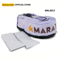 ราคา MARATHON เน็ตตาข่ายตะกร้อรุ่นแข่งขันพิเศษ MN801J มีลวดสลิง ล่างร้อยเชือกไนล่อน ชุดปรับความตึง Sepak Takraw Net (22922479069)