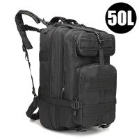 ราคา กระเป๋าทหาร กระเป๋าเป้ลายพราง กระเป๋าเดินทางไกล Backbag แฟนทหารผู้ชายยุทธวิธีกระเป๋าเป้สะพายหลังกระเป๋าเดินทางกระเป๋าปีนเขา 30L 50L 65L กลางแจ้งจำลองทหารกระเป๋าเป้สะพายหลัง (18895284683)