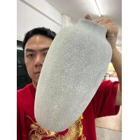 ราคา แจกันจัดดอกไม้ ขนาดสูง 13 นิ้ว ทรงโอ่ง งามมากๆ สีเทาพ่นขาว แจกันเซรามิค แจกันขนาดสูง แบบ รหัส16568 ออกใบกำกับภาษีได้ (24454131287)