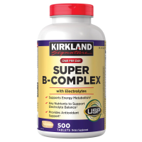 ราคา Kirkland เคิร์กแลนด์ วิตามินบีรวม สนับสนุนสุขภาพสมองและระบบประสาท MADE IN USA (24186068994)