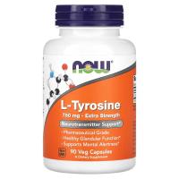 ราคา now Foods L Tyrosine 500 mg Neurotransmitter Support 120 Capsules (22813980354)